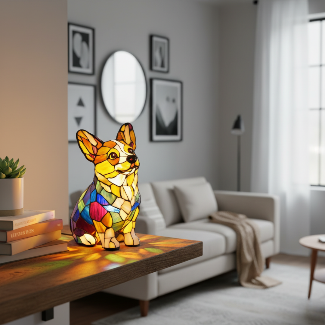 Lila – Stralende Corgi
